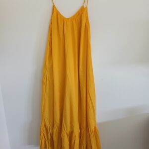 Sunshine Yellow Maxi Dress